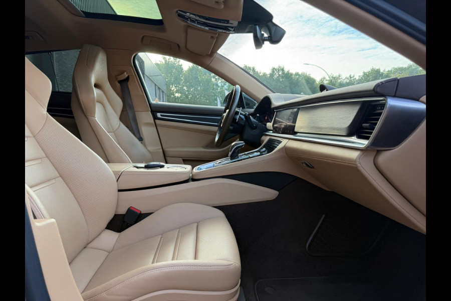 Porsche Panamera 2.9 4 E-Hybrid Platinum Edition | 2E EIGENAAR | 3/6/12MND GARANTIE | ACC | PANO | HUD | CARPLAY | SFEER | 360 CAMERA | BOMVOL | SOFTCLOSE |