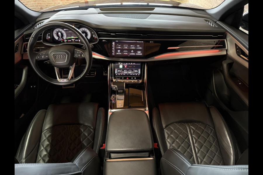 Audi Q8 60 TFSI e quattro Pro Line S Competition PHEV / HUD / Trekhaak / Pano / B&O/  360 camera / Matrix-Led /Memory / Stoelverwarming V+A / Zonwering