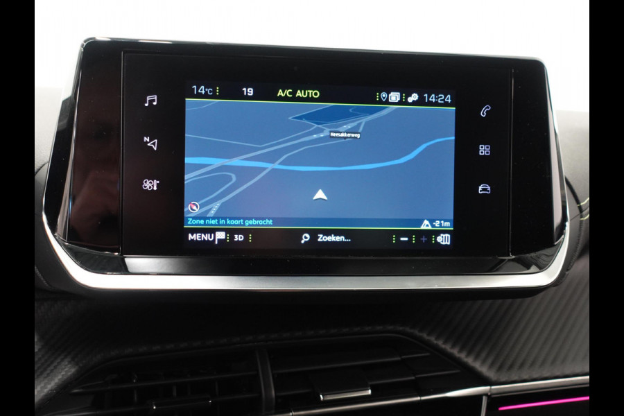 Peugeot 208 1.2 PureTech 100pk Automaat GT-Line Peugeot 208 1.2 PureTech 100pk Aut. GT-Line Navigatie Apple Carplay/Android Auto Camera Parkeersensoren Adaptive Cruise Control Blind Spot Assist Virtual Cockpit Climate Control Getinte ramen