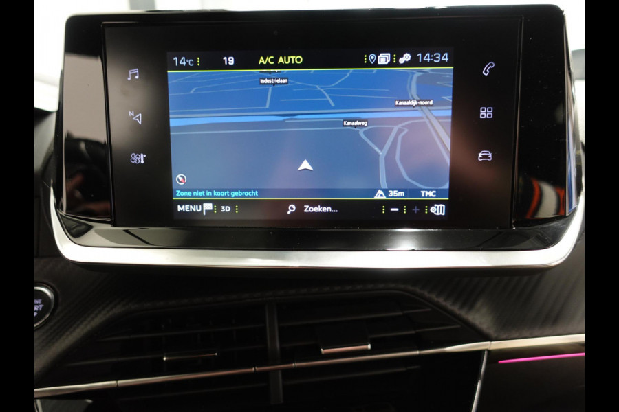 Peugeot 208 1.2 PureTech 100pk Automaat GT-Line Peugeot 208 1.2 PureTech 100pk Aut. GT-Line Navigatie Apple Carplay/Android Auto Camera Parkeersensoren Adaptive Cruise Control Blind Spot Assist Virtual Cockpit Climate Control Getinte ramen