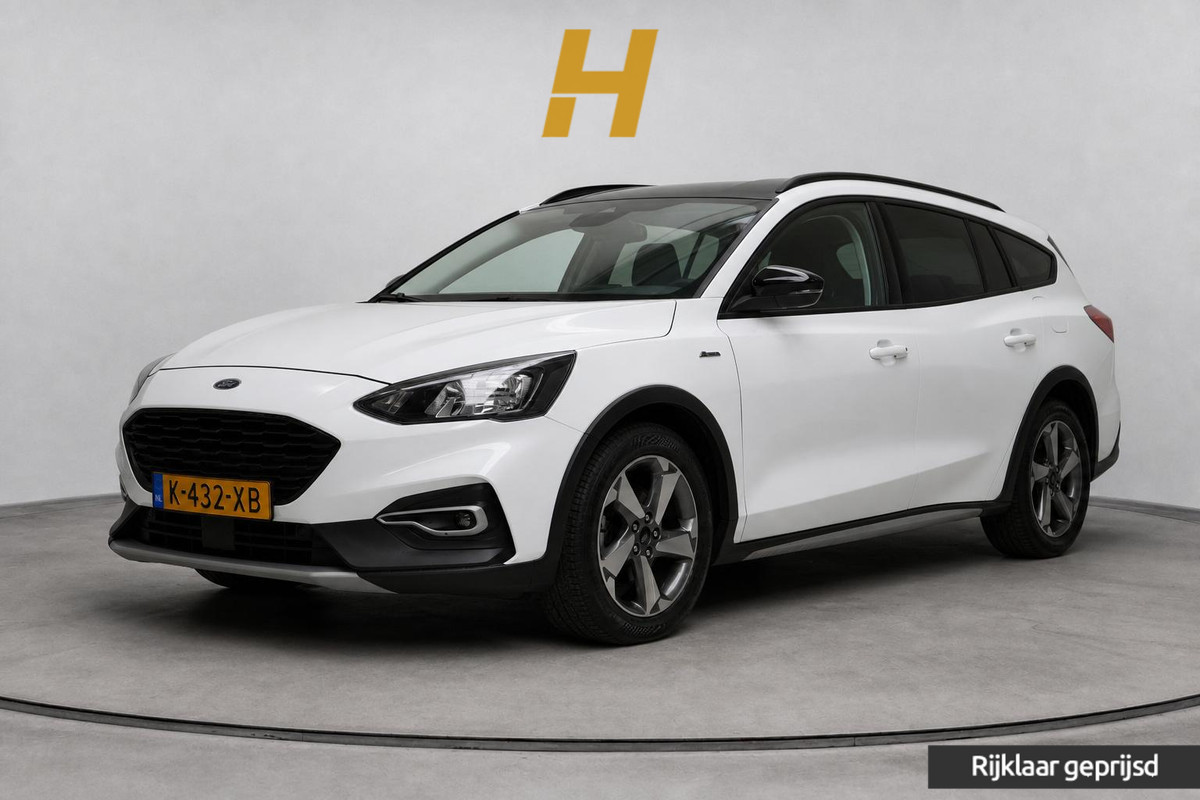 Ford FOCUS Wagon 1.0 EcoBoost 125pk Hybrid Active Business | Trekhaak | Carplay | B&O Sound | Camera | Zwart dak