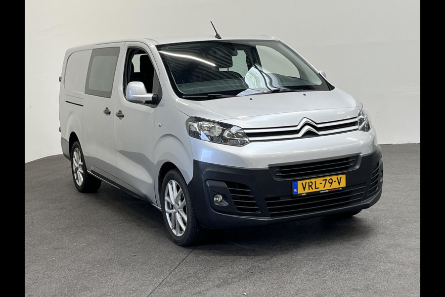 Citroën Jumpy 2.0 BlueHDI 120 XL Club Dubbele Cabine Apple CarPlay Navigatie Cruise Control Parkeersensoren Airco