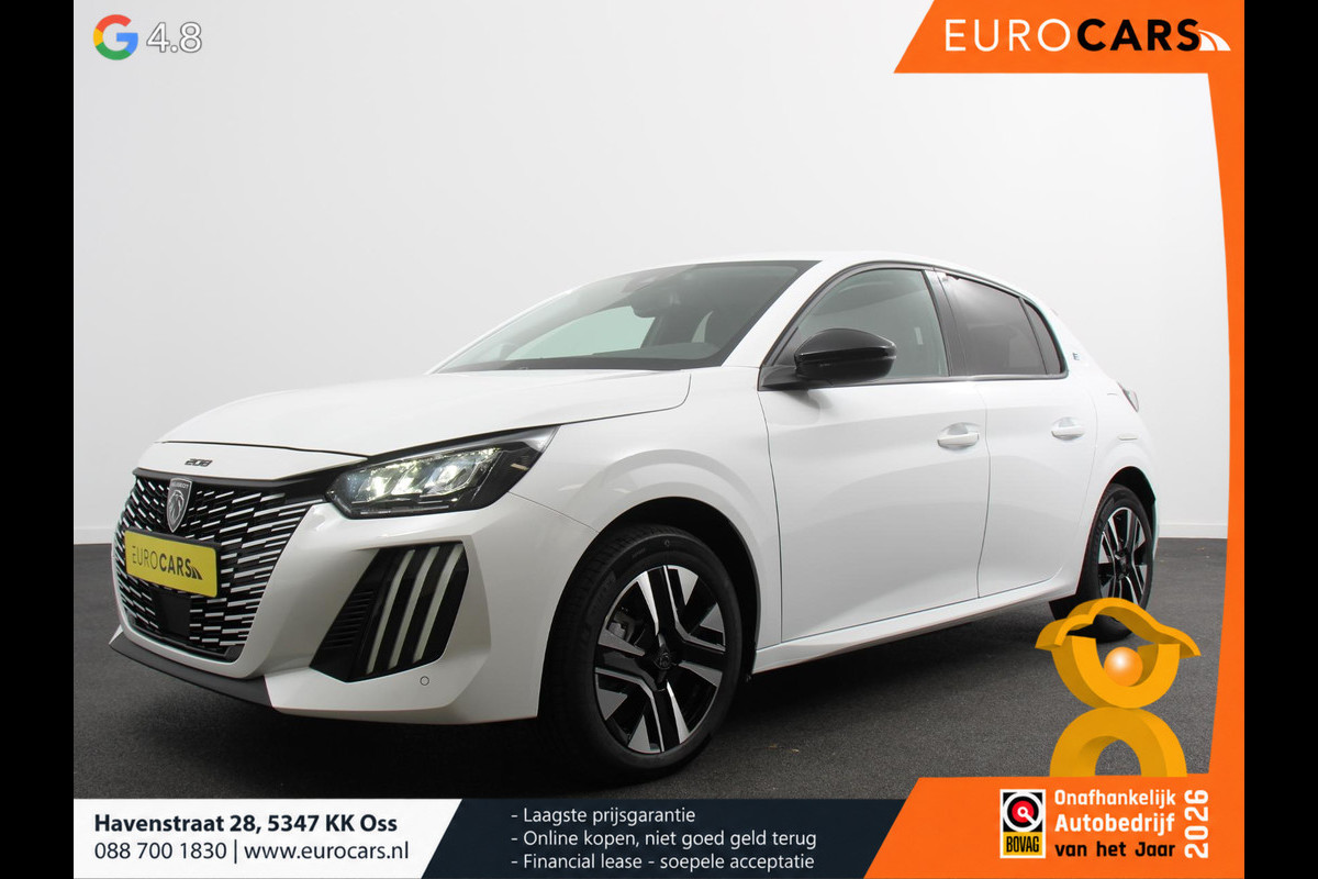 Peugeot e-208 EV Allure 50 kWh Warmtepomp Navigatie Apple Carplay Android Auto Parkeerhulp Cruise Control Full Led Climate Control Lichtmetalen velgen