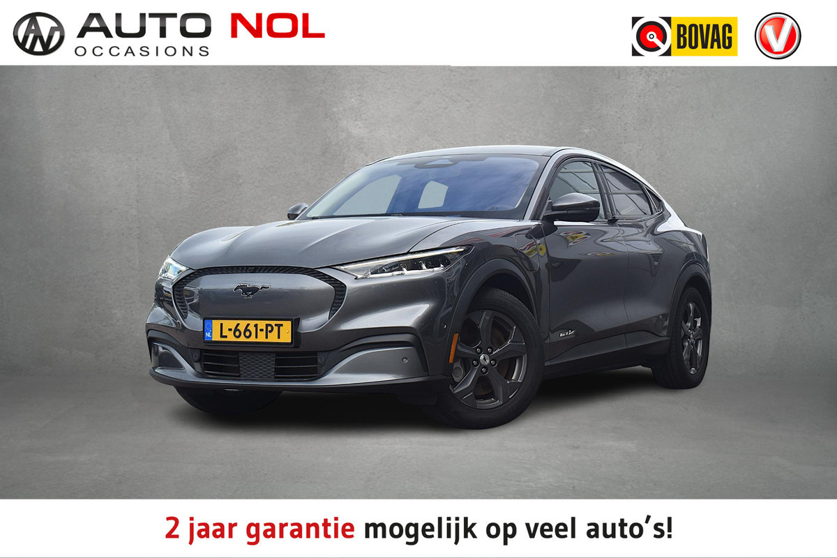Ford Mustang Mach-E RWD 75 kWh | SOH: 92,6% | Pano | B&O | Leer | Memory | Stuur- en Stoelverwarming