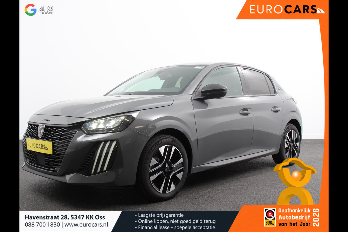 Peugeot e-208 EV Allure 50 kWh Warmtepomp Navigatie Apple Carplay Android Auto Parkeerhulp Cruise Control Full Led Climate Control Lichtmetalen velgen