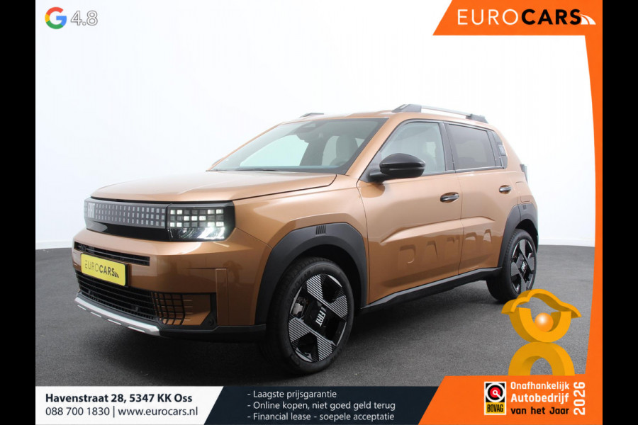 Fiat Grande Panda La Prima 7.4 kW 44 kWh Cruise control Cruise control Achteruitrijcamera Voorstoelen verwarmd Stuurverwarming Parkeersensoren Apple Carplay/ Android Auto