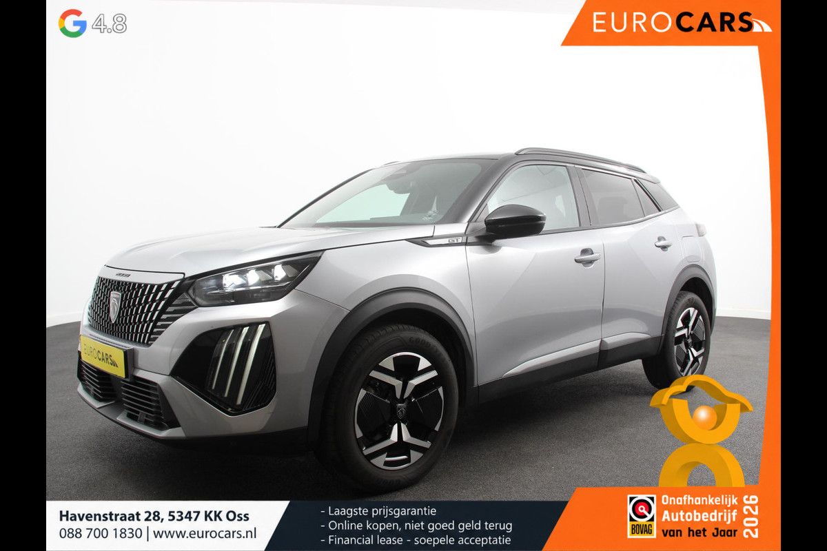 Peugeot 2008 1.2 GT Automaat Climate control Cruise control Apple Carplay/ Android Auto led Lichtmetalen velgen Parkeersensoren Camera