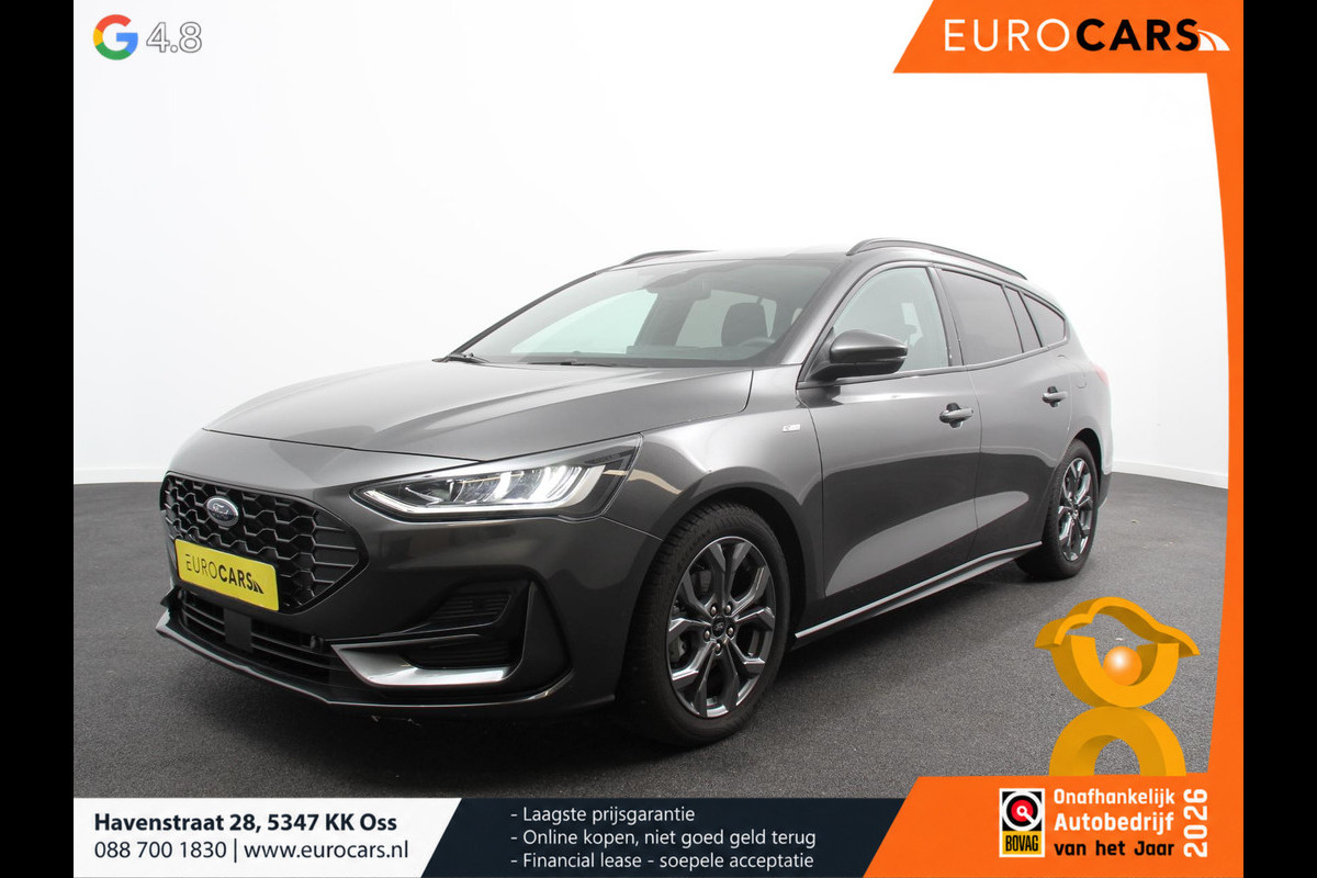 Ford FOCUS Wagon 1.0 EcoBoost Hybrid 155pk Automaat ST Line Navigatie Climate control Cruise control Apple Carplay/Android Auto LM velgen Parkeersensoren Led