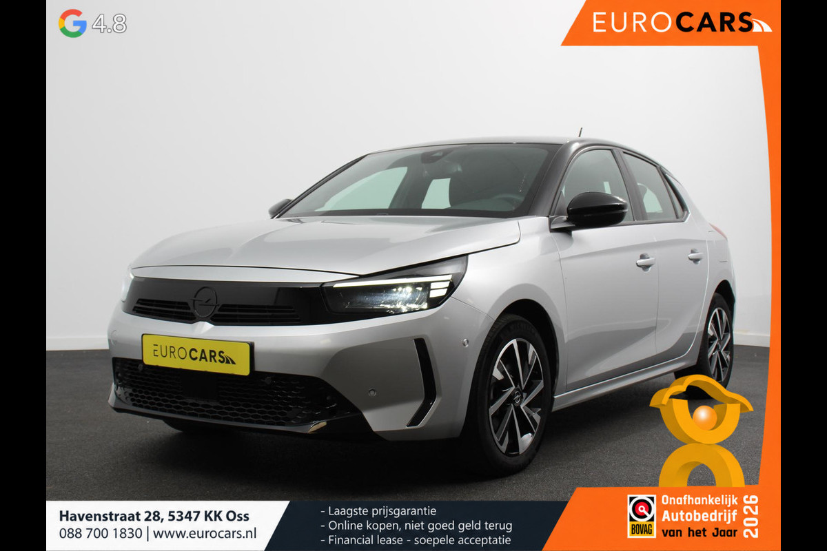 Opel Corsa 1.2 Turbo 100pk Automaat Hybrid GS-Line Navigatie Apple Carplay/Android Auto Digitale Cockpit Airco Cruise Control Lichtmetalen Velgen Dab
