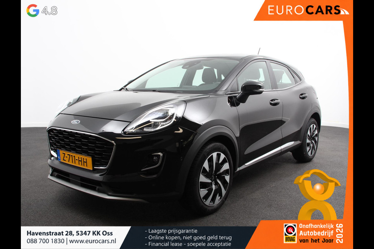 Ford Puma 1.0 EcoBoost Automaat Hybrid Titanium Climate control Cruise control LED Parkeersensor achter Lichtmetalen velgen Navigatie Apple Carplay/ Android Auto