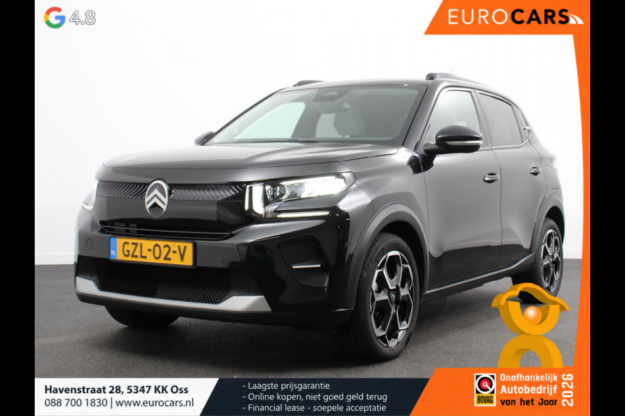 Citroën ë-C3 Max Automaat 113pk 44 kWh SOH 90% Climate Control Led Navigatie Apple Carplay/Android Auto Lichtmetalen Velgen Cruise Control Parkeer sensoren Camera Lichtmetalen Velgen