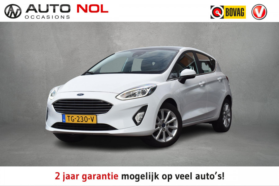 Ford Fiesta 1.0 EcoBoost Titanium | Pano | Apple CarPlay | Sportstoelen | Climate