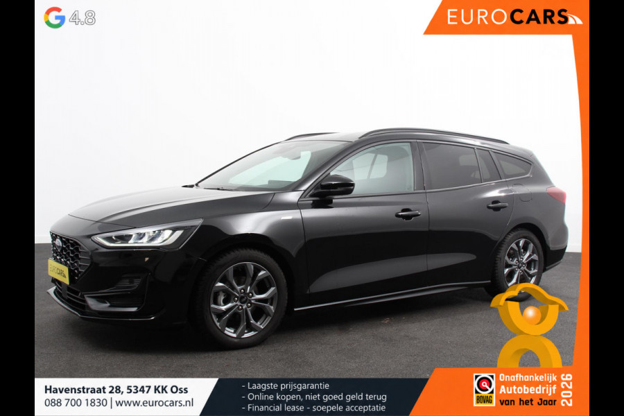 Ford FOCUS Wagon 1.0 EcoBoost Hybrid 155pk Automaat ST Line Navigatie Cruise Control Parkeer sensoren Lichtmetalen Velgen Extra Getint Glas