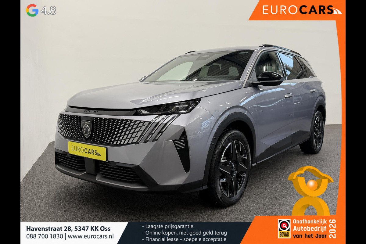 Peugeot 5008 1.2 Hybrid 136pk Allure Automaat 7 Persoons Navigatie Cruise control Climate control LED Parkeersensoren Camera Apple Carplay/ Android Auto Radio