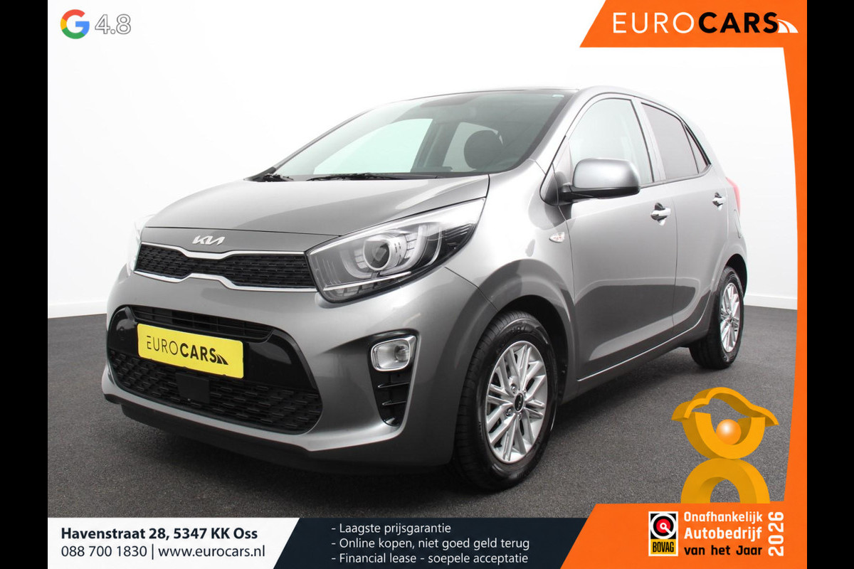 Kia Picanto 1.0 DPi Automaat DynamicLine DEMO ! Navigatie Apple Carplay / Android Auto Airco Camera DAB Stoelverwarming Extra Getint glas Lichtmetalen velgen Cruise Control Bluetooth