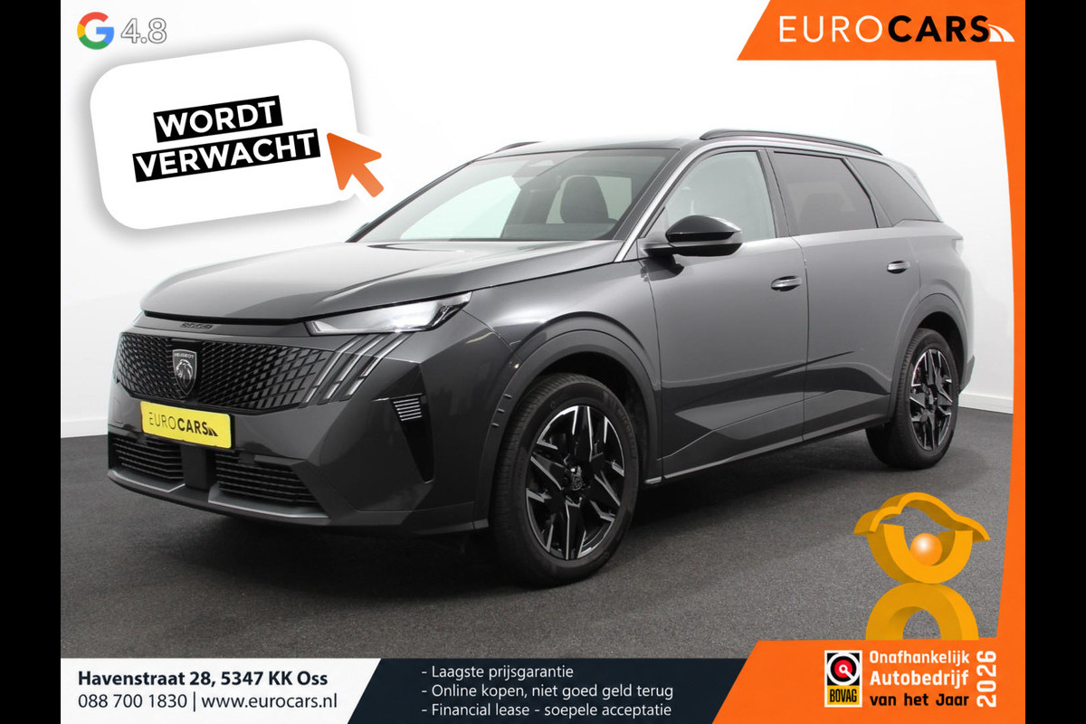 Peugeot 5008 1.2 Hybrid 145pk Automaat Allure 7p Navigatie Apple Carplay/Android Auto Camera Climate control Dab Led Keyless start Lichtmetalen Velgen Parkeer sensoren