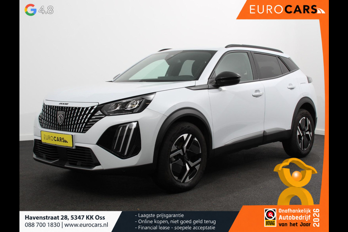 Peugeot 2008 1.2 Hybrid 136 pk Automaat Allure Navigatie Apple Carplay/Android Auto Climate Control Led Parkeer sensoren Cruise Control Stoelverwarming