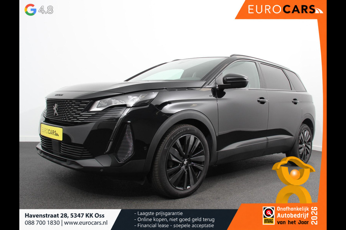 Peugeot 5008 1.2 PureTech 130pk Automaat GT Climate control Adaptive cruise control Achteruitrijd camera Verwarmde voorstoelen Keyless Navigatie LED Apple Carplay/ Android Auto