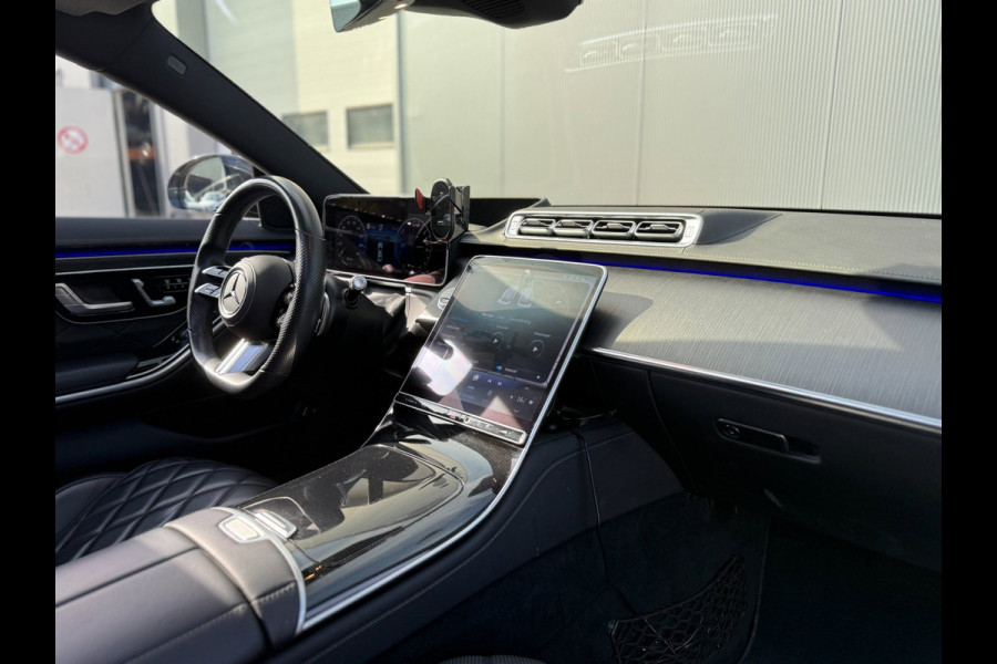 Mercedes-Benz S-Klasse 580 e 4MATIC Lang AMG Line | Panoramadak | Luchtvering | Massagestoelen | Head-Up | BOMVOL!!