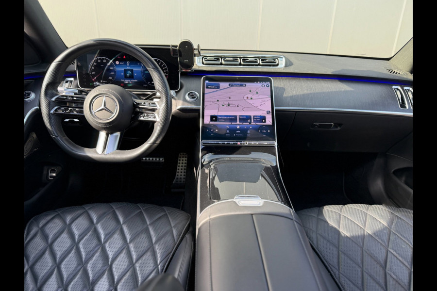 Mercedes-Benz S-Klasse 580 e 4MATIC Lang AMG Line | Panoramadak | Luchtvering | Massagestoelen | Head-Up | BOMVOL!!