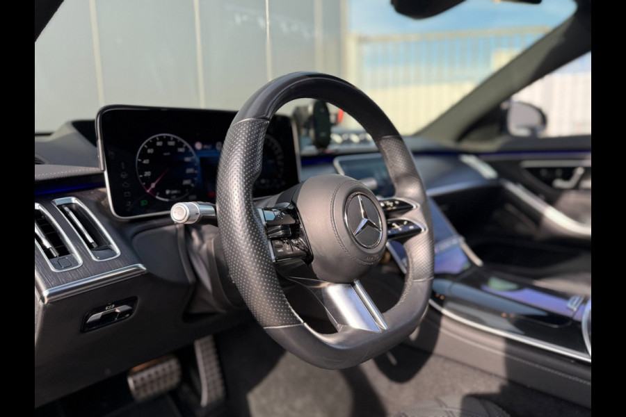 Mercedes-Benz S-Klasse 580 e 4MATIC Lang AMG Line | Panoramadak | Luchtvering | Massagestoelen | Head-Up | BOMVOL!!