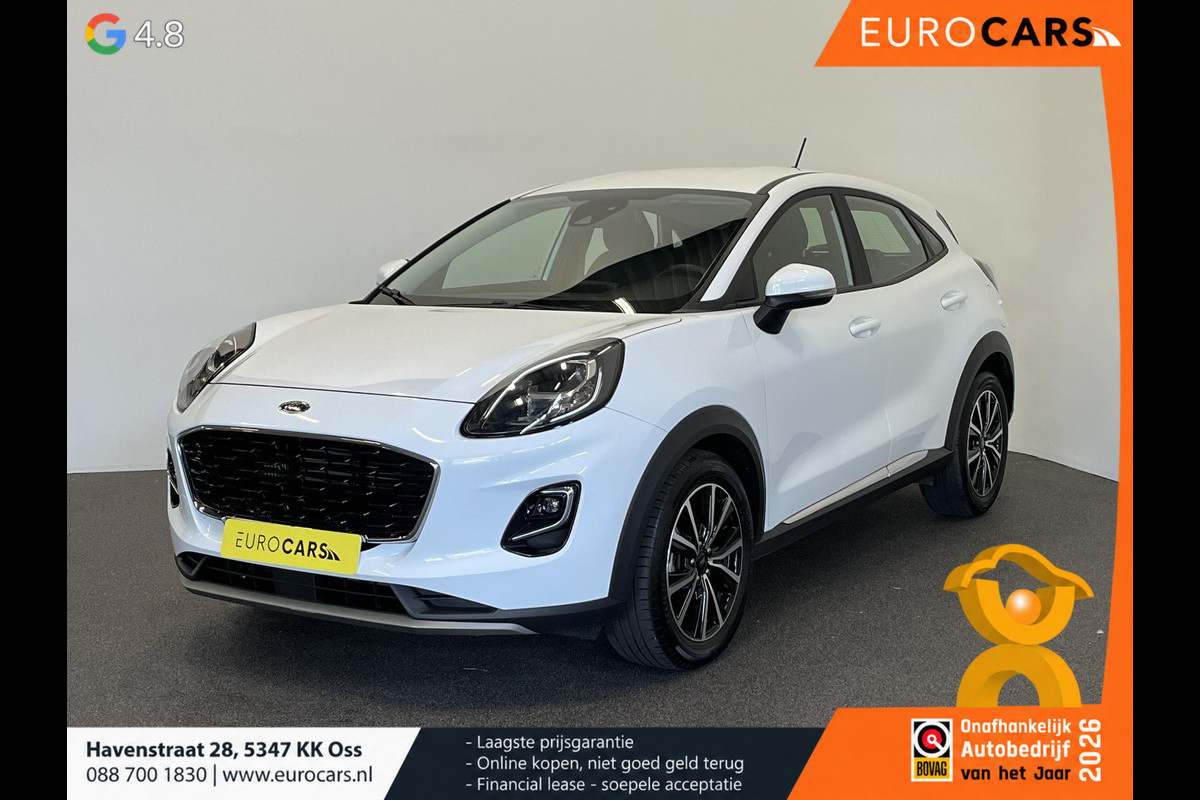 Ford Puma 1.0 EcoBoost Titanium Climate control Cruise control LED Parkeersensor achter Stoel + Stuur verwarming Navigatie Apple Carplay/ Android Auto