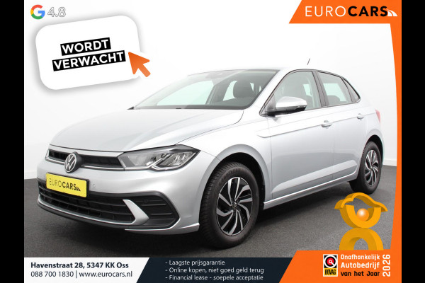 Volkswagen Polo 1.0 TSI Automaat Life Navigatie Apple Carplay/Android Auto Climate Control Digitale Cockpit Stoelverwarming Parkeer sensoren Adaptive Cruise Control Lichtmetalen Velgen