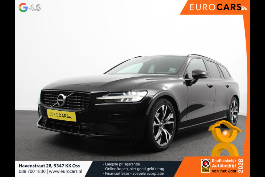 Volvo V60 2.0 B4 R-Design Navigatie Climate control Cruise control adaptive Parkeersensoren Achteruitrijcamera Keyless Navigatie Apple Carplay/ Android Auto