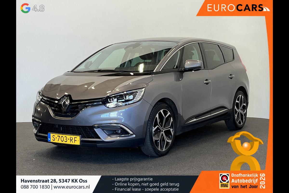 Renault Grand Scénic 1.3 TCe Techno 7p. Navigatie Cruise Control  Full LED  Privacy Glass  20" LM Velgen  PDC + Camera  Half Leder  Virtual  Cockpit Airco