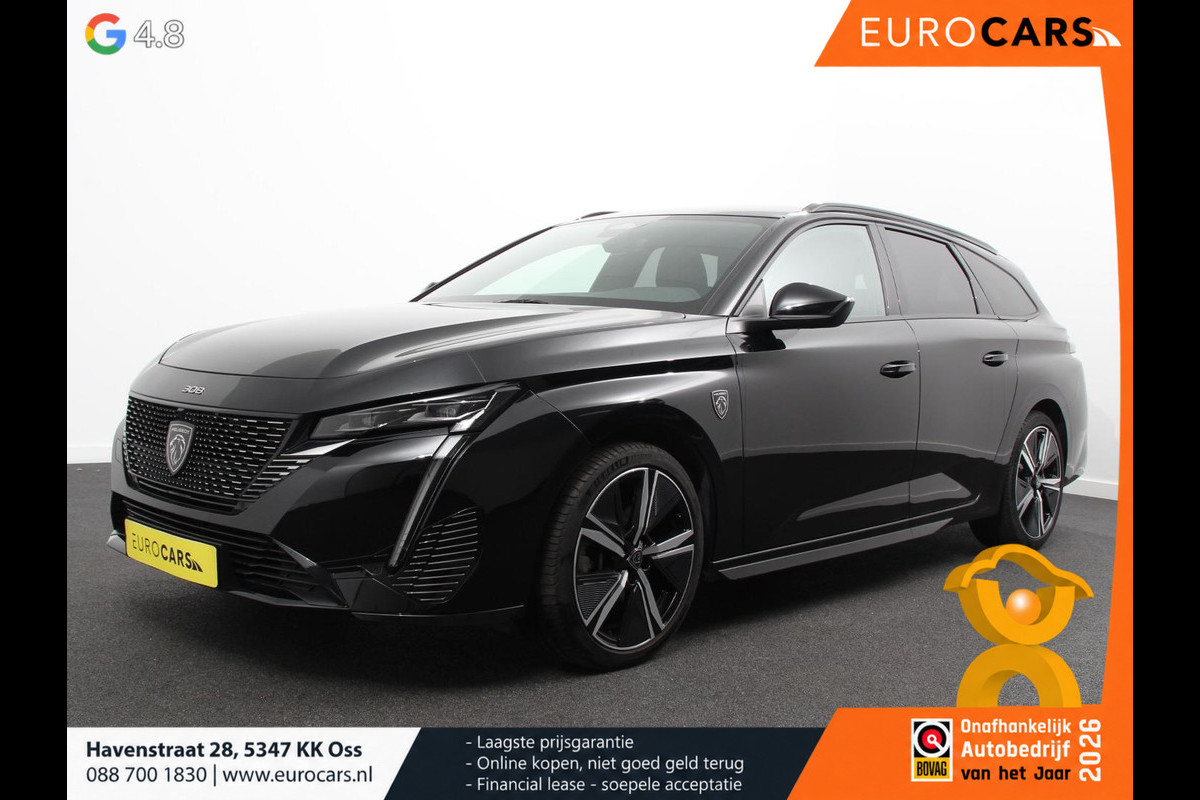 Peugeot 308 1.2 PureTech Automaat GT Climate control Adaptive cruise control Parkeersensoren Achteruitrijcamera Navigatie LED Apple Carplay/ Android Auto