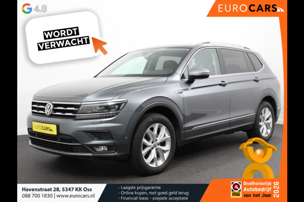 Volkswagen Tiguan Allspace 1.5 TSI Highline All-space 7p. Panorama dak Adaptive cruise control Climate control LED Parkeersensoren Achteruitrijd camera Trekhaak Navigatie Voorstoelen verwarmd Apple Carplay/ Android Auto