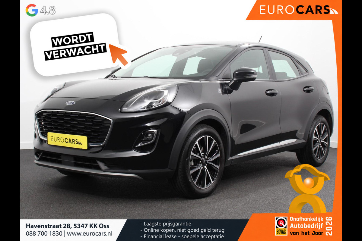 Ford Puma 1.0 EcoBoost Automaat Titanium Climate control LED Verwarmde voorstoelen Parkeersensor achter Cruise control Stuurverwarming Navigatie Lane assist Apple Carplay / Android auto