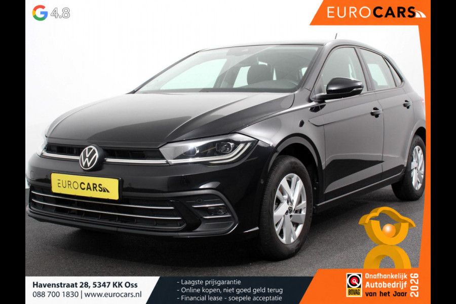 Volkswagen Polo 1.0 TSI 95pk DSG Style Navigatie Apple Carplay/Android Auto Parkeersensoren Park Assist Adaptieve Cruise Control Stoelverwarming Airco Digitale cockpit