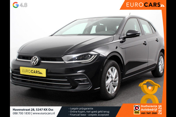Volkswagen Polo 1.0 TSI 95pk DSG Style Navigatie Apple Carplay/Android Auto Parkeersensoren Park Assist Adaptieve Cruise Control Stoelverwarming Airco Digitale cockpit