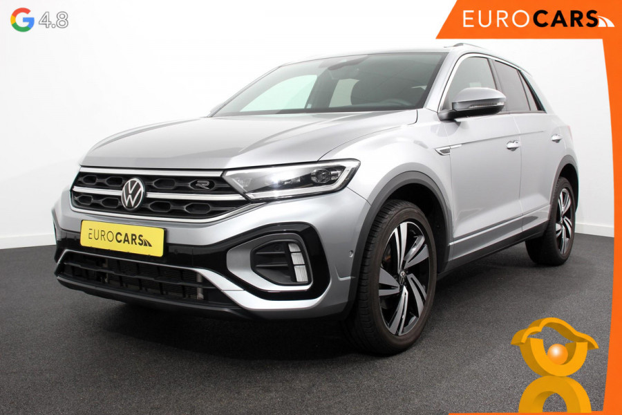 Volkswagen T-Roc 1.5 TSI 150pk DSG R-Line Navigatie Apple Carplay/Android Auto Parkeersensoren Camera Blind Spot Assist Adaptieve Cruise Control Elektrische achterklep Stoel- en stuurverwarming Climate Control Ledverlichting Virtual Cockpit