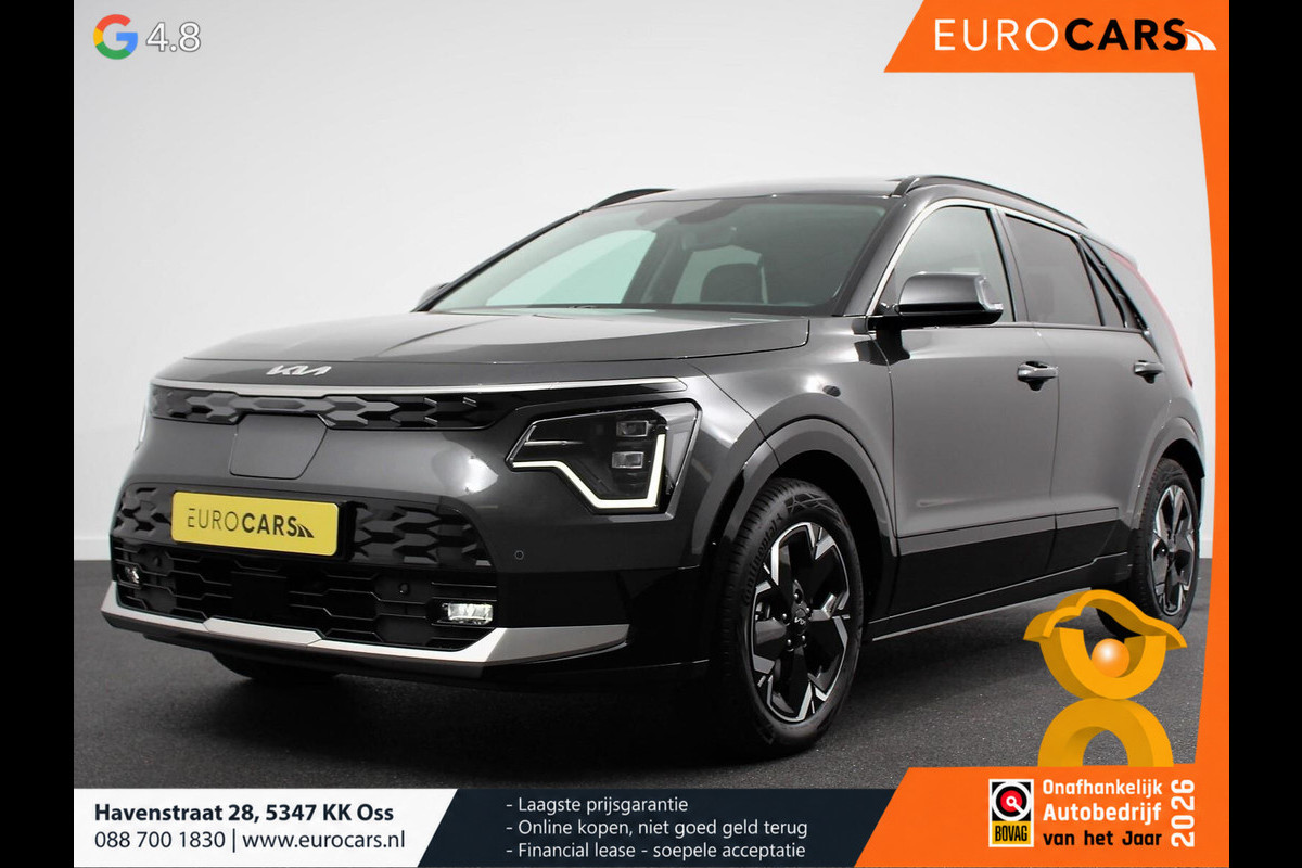 Kia Niro EV DynamicPlusLine 64.8 kWh Nieuw Model!  Navigatie Half Leder Schuif-kantel dak Electrisch bedienbare achterklep DAB Led Camera