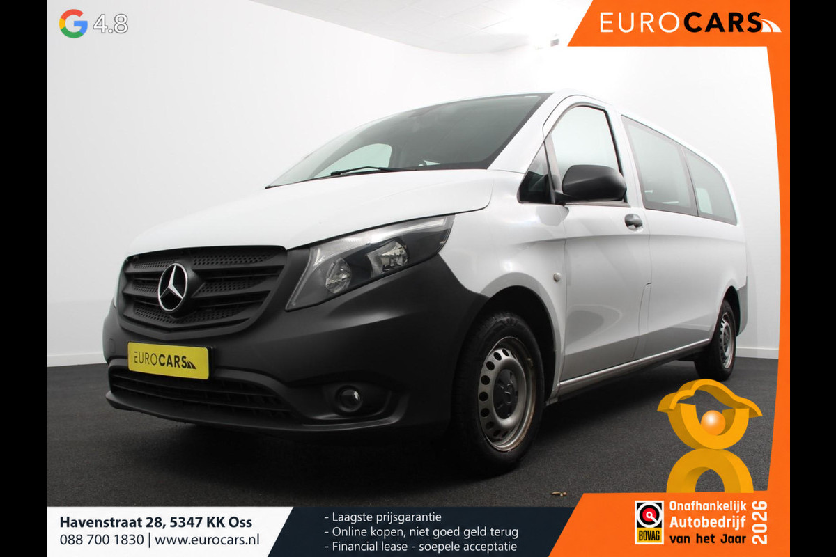 Mercedes-Benz Vito Tourer 114 CDI Automaat Pro L3 8 persoons PERSONENBUS excl. BTW/ incl. BPM Navigatie Airco Cruise Control