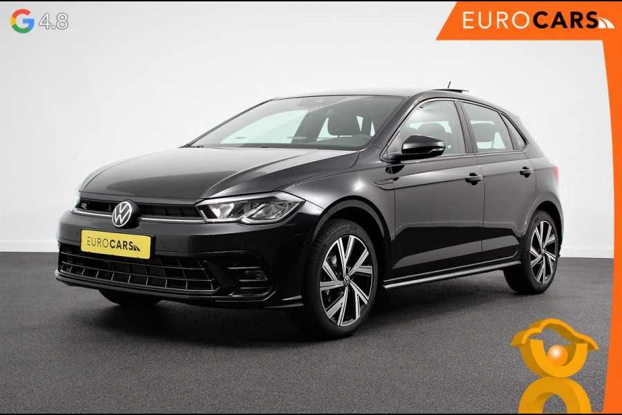 Volkswagen Polo 1.0 TSI DSG R-Line Panorama dak Navigatie App Connect Climate Control Parkeer sensoren Camera Cruise control adaptive Lichtmetalen velgen