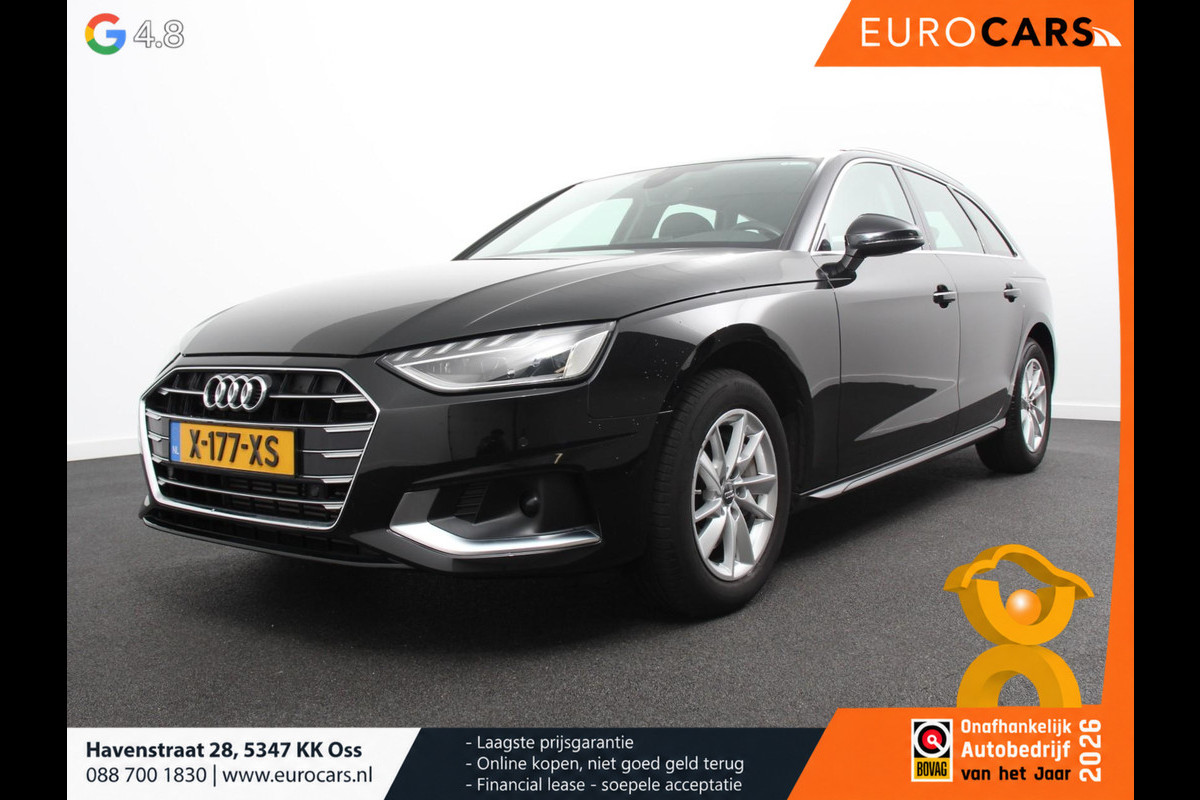 Audi A4 Avant 40 TFSI 204pk Prestige Plus S-Tronic Navigatie Climate Control Camera Electrische bedienbare achterklep Virtual Cockpit Led Dab Stoelverwarming