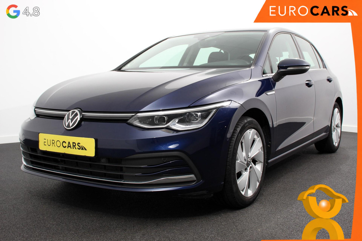 Volkswagen Golf 1.5 eTSI DSG Style 150 Pk Adaptive Cruise Control Camera Stoel/Stuurverwarming Navigatie Digital Cockpit Massage/Memory Bestuurderstoel