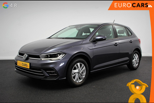 Volkswagen Polo 1.0 TSI DSG Style Navigatie Climate Control Cruise control adaptive Parkeer sensoren Led Dab Lichtmetalen Velgen Digitale Cockpit