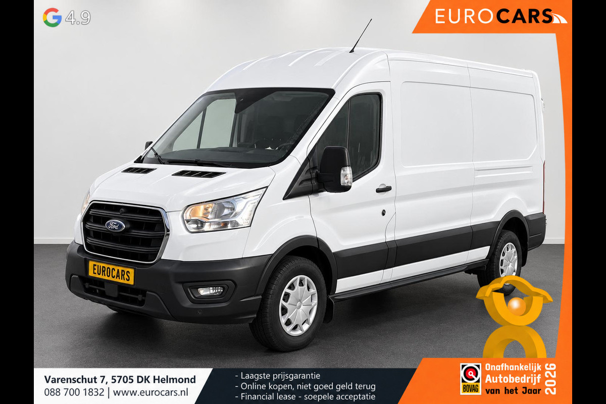 Ford Transit 350 2.0 TDCI L3H2 Trend 170PK Automaat PDC VA+Camera Carplay Navi BLIS Cruise Control Airco Voorruitverwarming