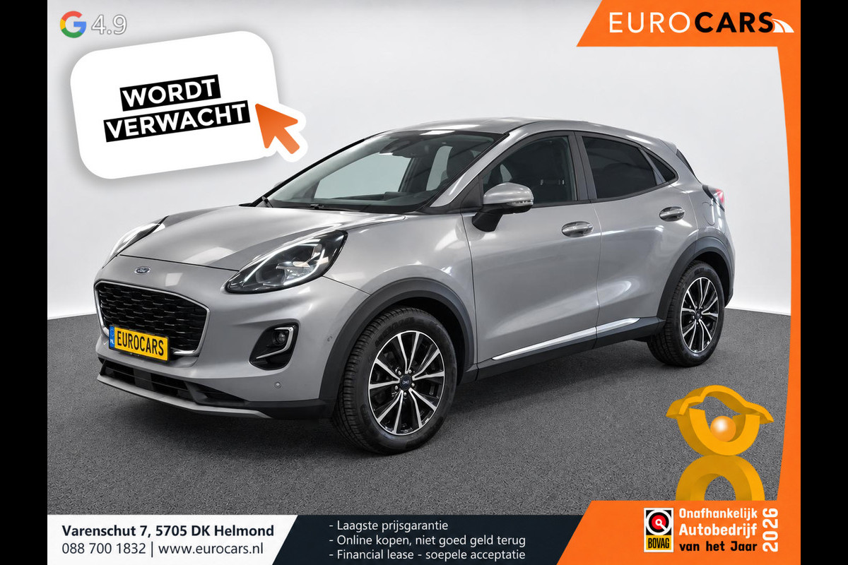 Ford Puma 1.0 EcoBoost Hybrid Titanium Navigatie Apple CarPlay Android Auto Camera Parkeerhulp Adaptive Cruise Control Stoel- en stuurverwarming Dodehoekdetectie Climate Control Lichtmetalen velgen