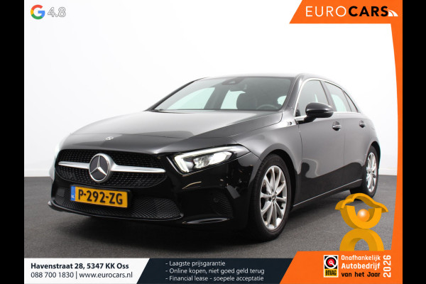 Mercedes-Benz A-Klasse 200 163pk Automaat Advantage Proressive Style Navigatie Virtual Cockpit Climate control Half leder Camera Parkeer Sensoren Lichtmetalen Velgen Cruise Control Stoelverwarming