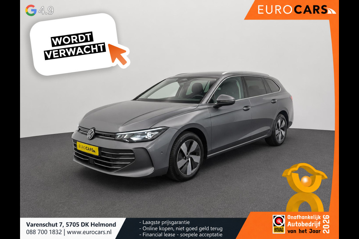 Volkswagen Passat Variant 1.5 eTSI Business Navigatie Apple Carplay Android Auto Camera Parkeerhulp Adaptive Cruise Control Stoel- en stuurverwarming Memory stoelen Virtual Cockpit Climate Control