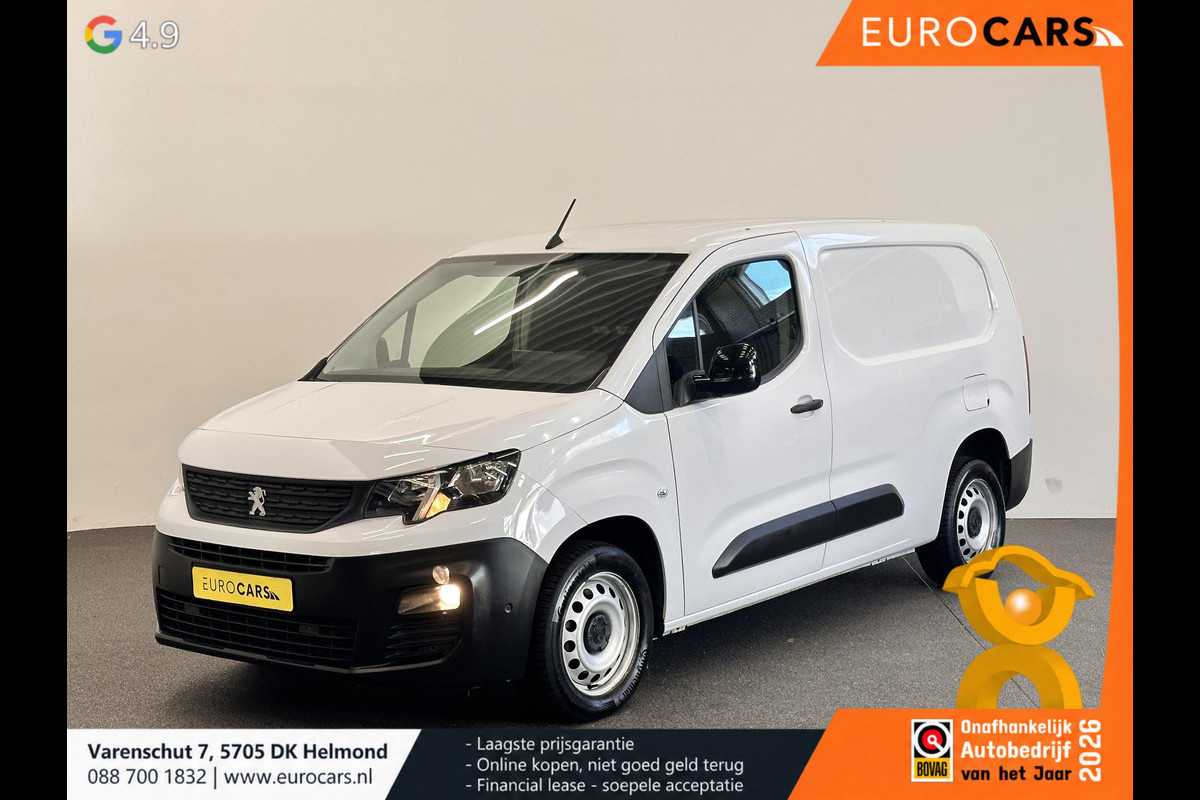 Peugeot Partner 1.5 BlueHDi 100 S&S L2 Navigatie Apple CarPlay Android Auto Parkeerhulp Cruise Control Dodehoekdetectie Airco