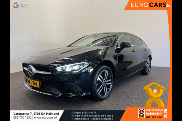 Mercedes-Benz CLA-Klasse Shooting Brake 250 e Business SoH 93% Panoramadak Trekhaak Navigatie Camera Parkeerhulp Cruise control Stoelverwarming Virtual Cockpit Full Led Half leder Climate Control Lichtmetalen velgen