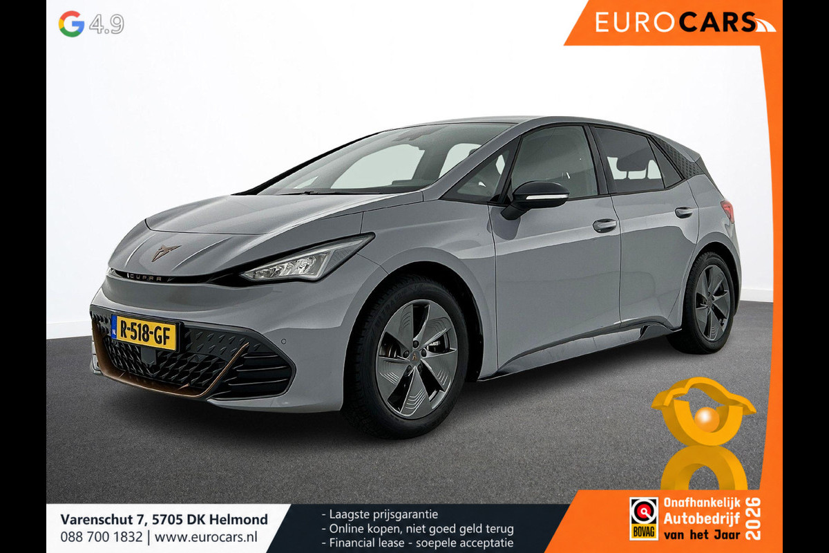 CUPRA Born Business 62 kWh Automaat Demo Navigatie Apple Carplay Android Auto Camera Parkeersensoren Adaptive Cruise Control Stoel- en stuurverwarming Full Led Climate Control Lichtmetalen velgen