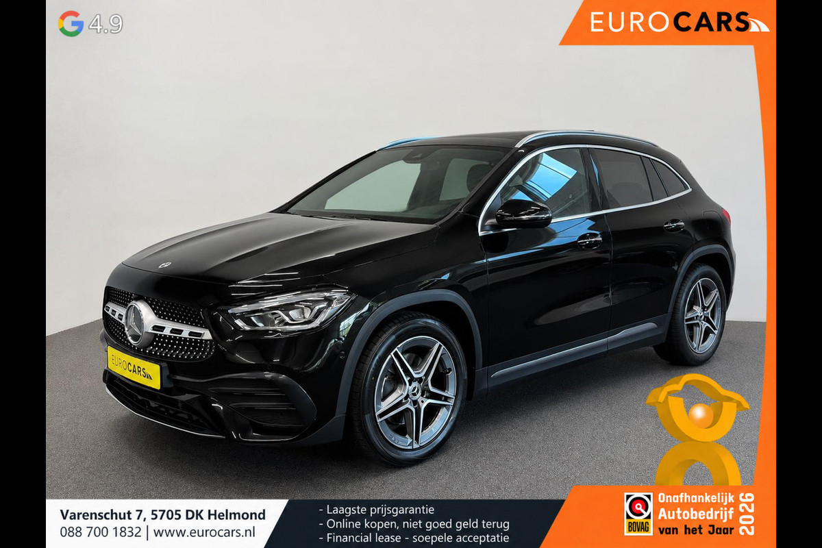 Mercedes-Benz GLA 200 AMG Line Business Solution Automaat Panoramadak Camera Navigatie Stoelverwarming Ambient Lighting Carbon Interior Pack Keyles Entry