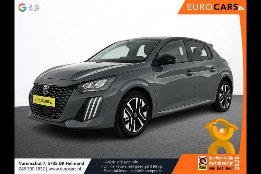 Peugeot 208 1.2 Hybrid 100PK e-DCS Aut. Allure DEMO! Navigatie Apple Carplay/Android Auto Airco Camera Parkeer sensoren Cruise Control Led Lichtmetalen Velgen